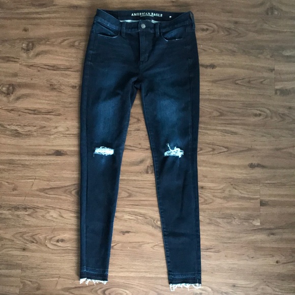 American Eagle Outfitters Denim - AE Super Stretch High-Rise Jegging w/ Knee Holes
